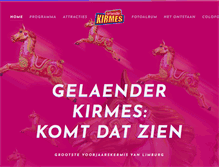 Tablet Screenshot of gelaenderkirmes.nl